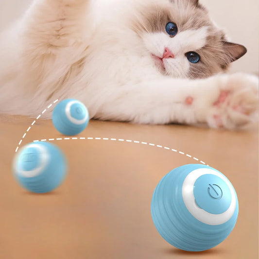 Balle Roulante Intelligente pour Chat