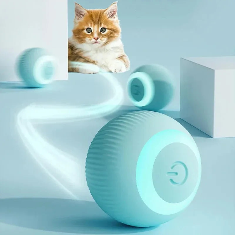 Balle Roulante Intelligente pour Chat